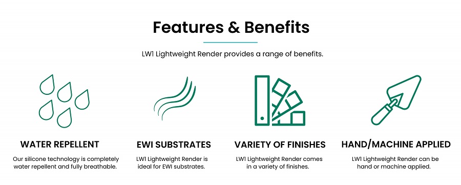 K Rend LW1 Lightweight render benefits