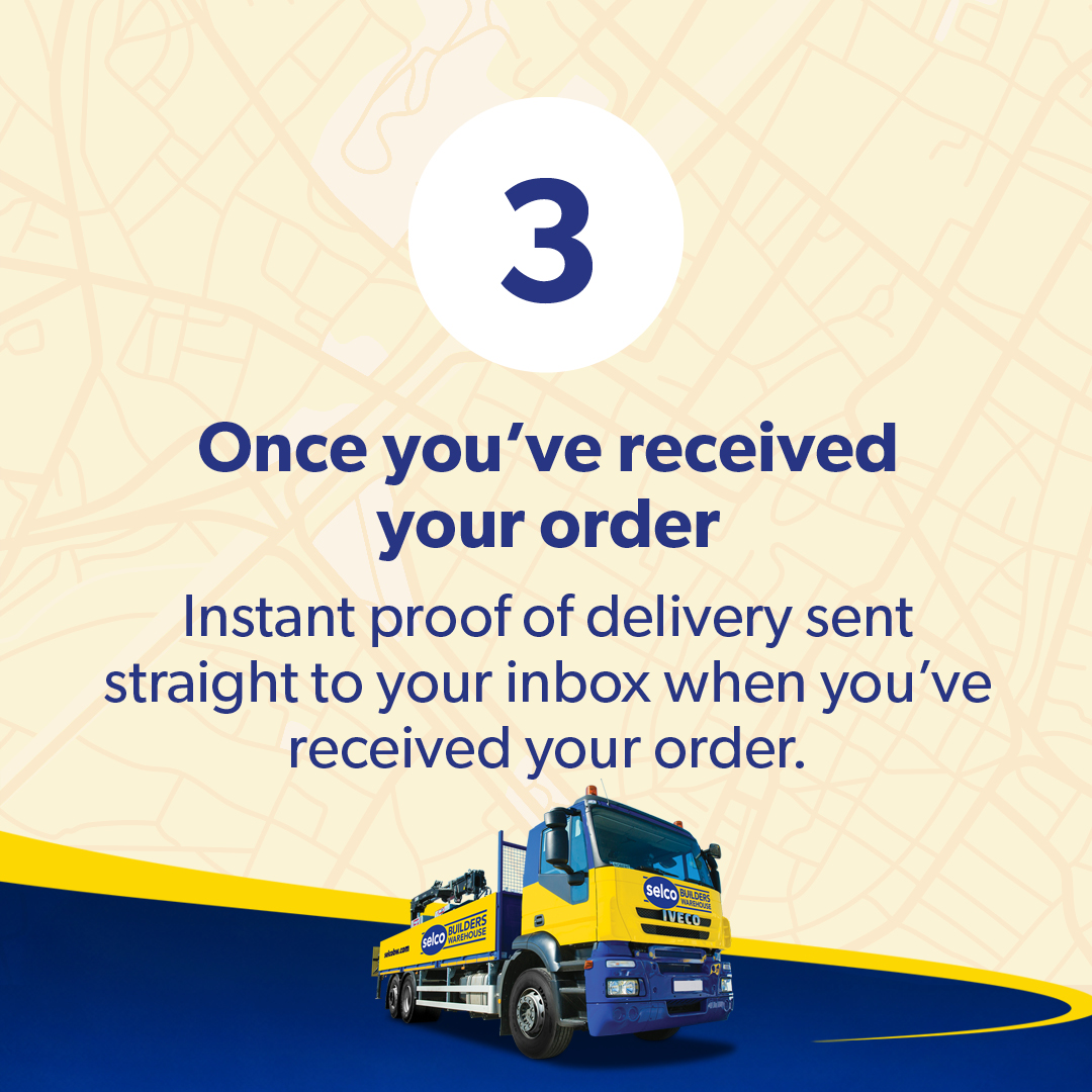 Once you've received your order
