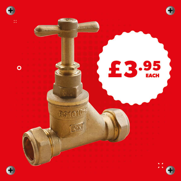Brass Stop Cock 15mm