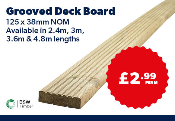 Grooved Deck Board FSC