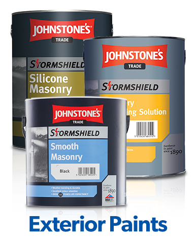 Johnstone's Stormshield Exterior paints