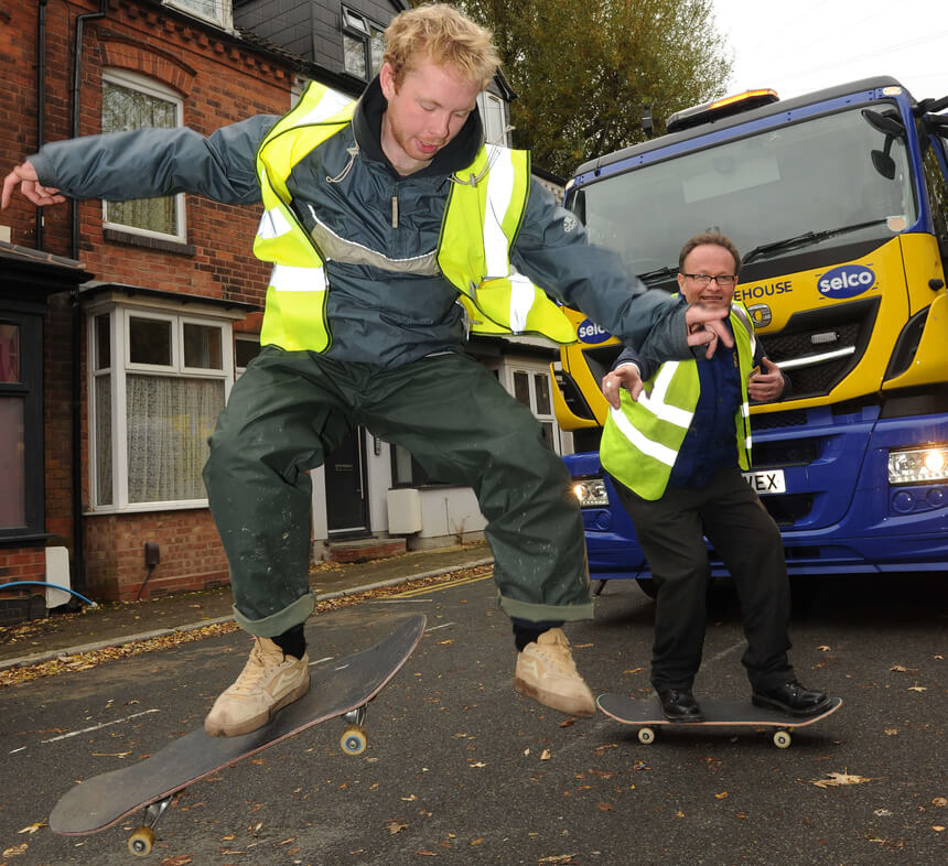 Selco Stirchley branch donates supplies to new skatepark in Birmingham