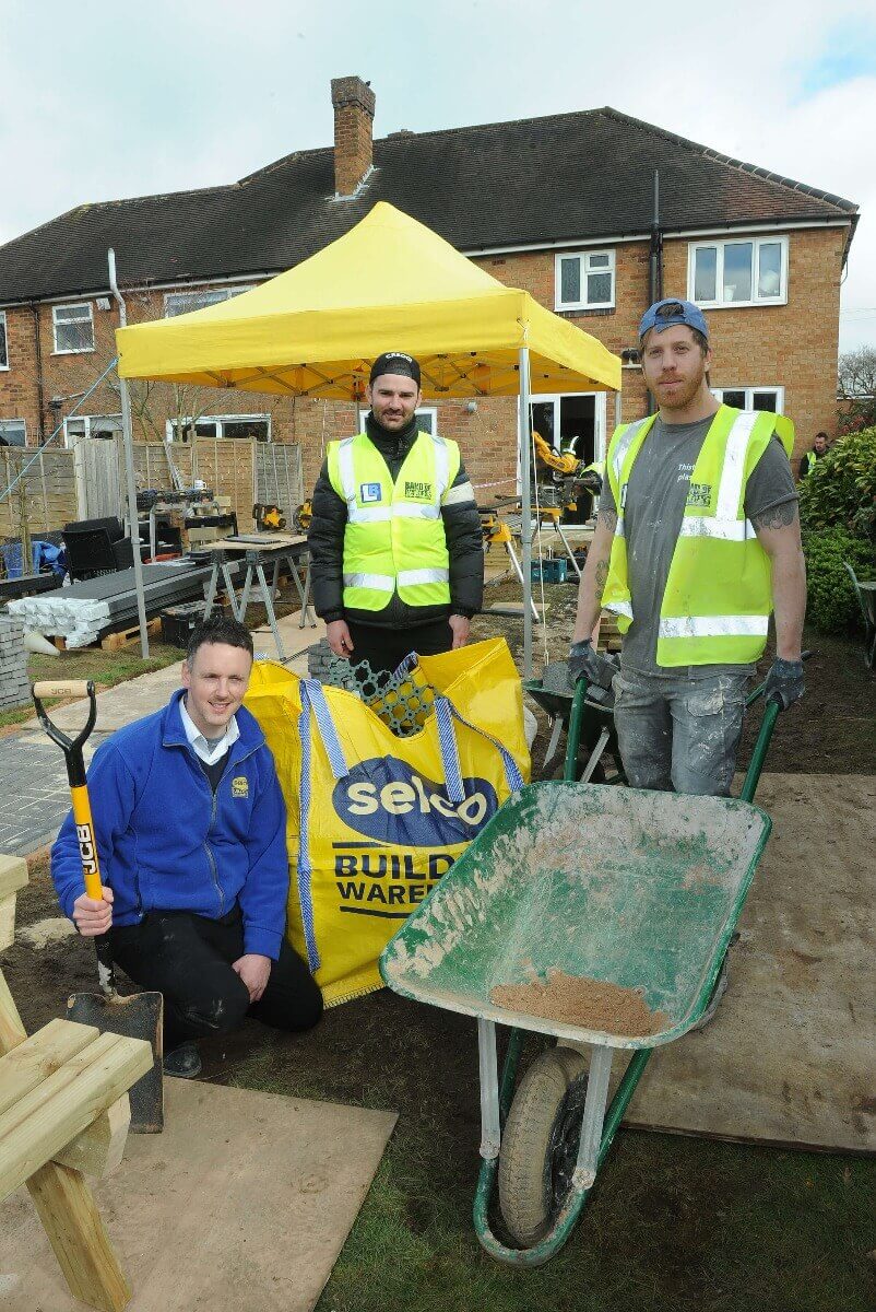 Selco Builders Warehouse and charity Band of Builders team up