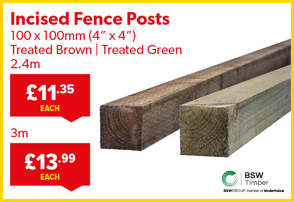 low price 4x4 fence posts