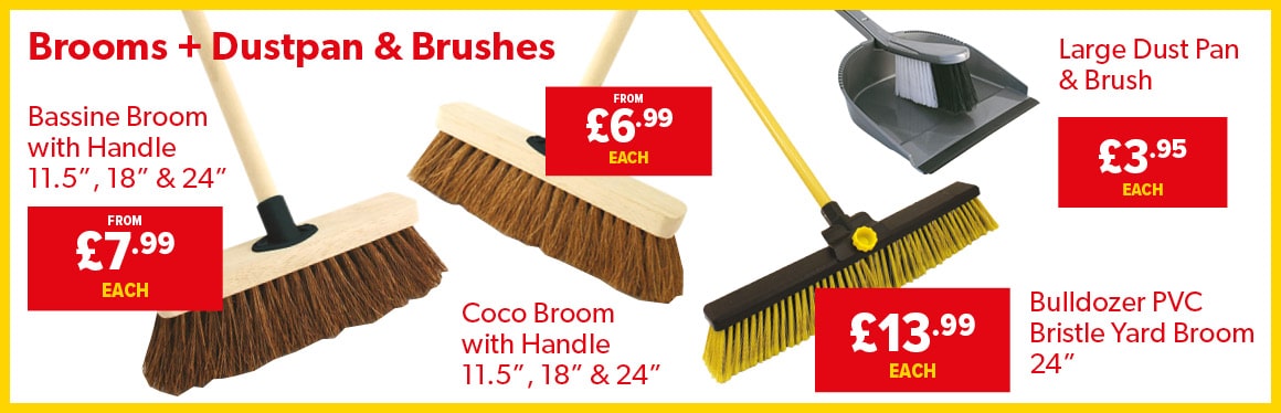 low price brooms