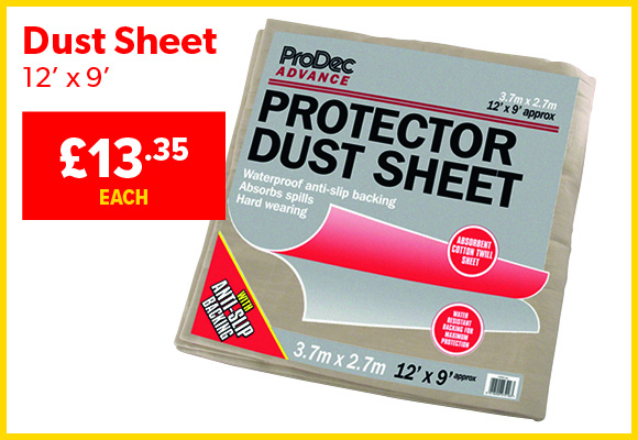 low price dust sheets