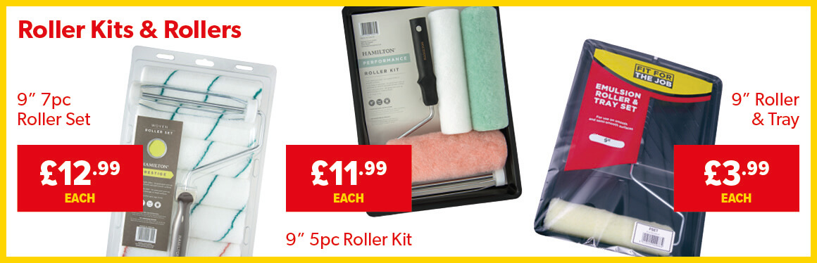 low price roller kits