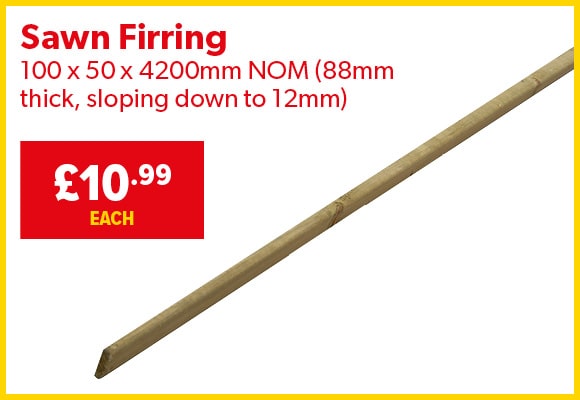 low price sawn firring