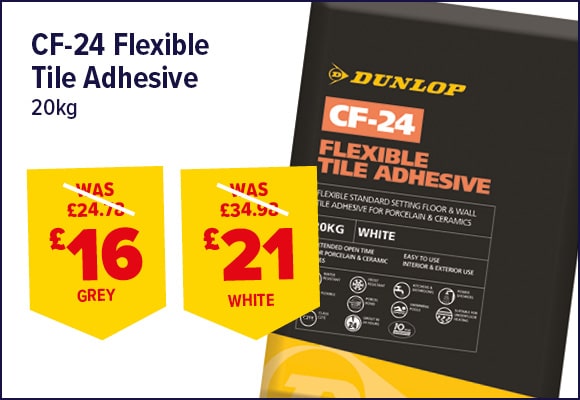 Dunlop CF-24 Flexible Tile Adhesive