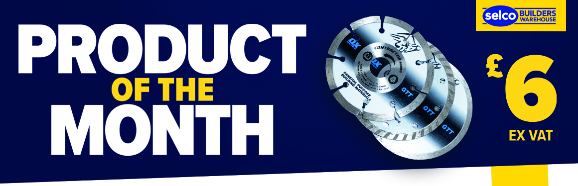 Product of the Month - OX Spectrum Contractor GTT 115mm Diamond Blades Pack of 3