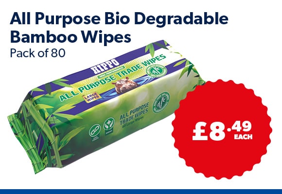 Hippo All Purpose Large Bamboo Wipes