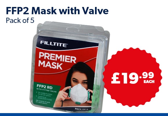 Filltite FFP2 Premier Dust Masks
