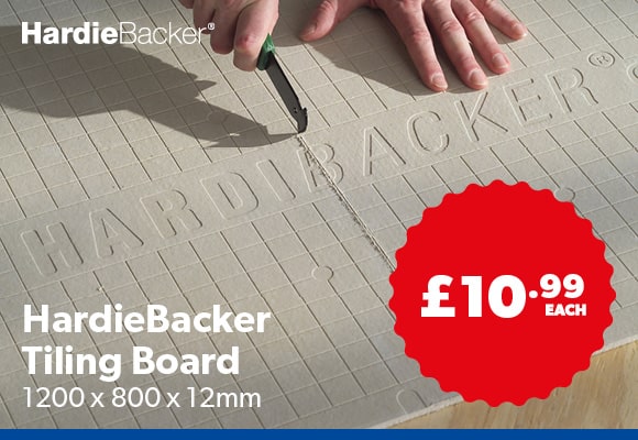 HardieBacker 500 Water Resistant Tiling Board