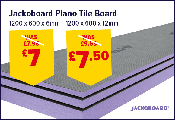 Jackoboard Plano Insulated Tile Backer Board