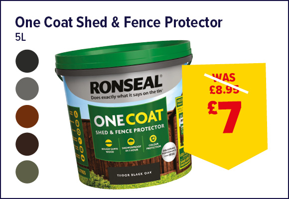 Ronseal One Coat Fence Protector 5L