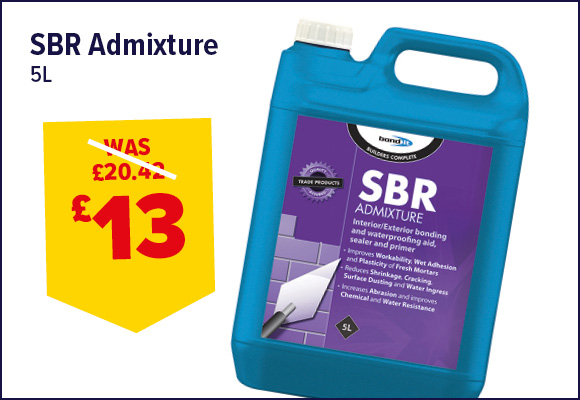 Bond It SBR Admixture 5L