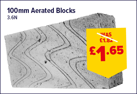 100mm Aerated Blocks