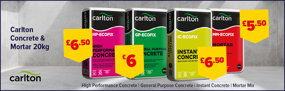 Carlton Concrete & Mortar Mix 20kg