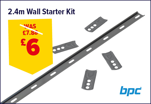 Universal Wall Starter Kit 2.4m
