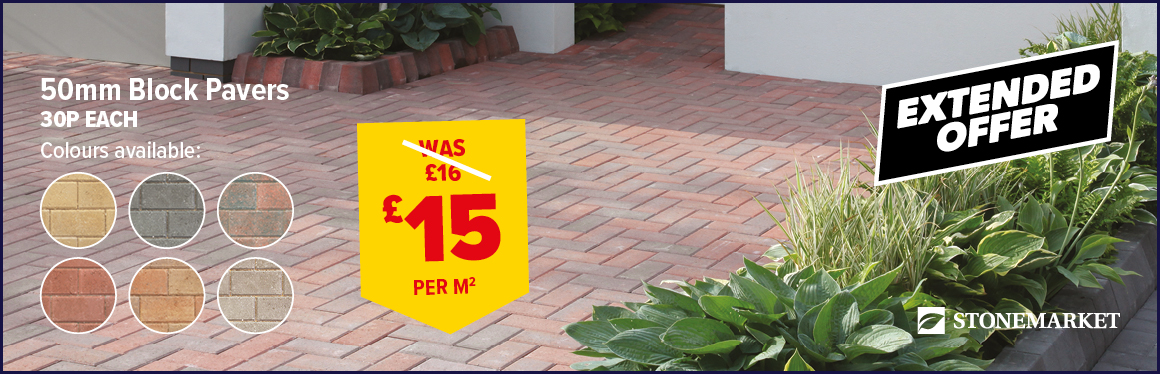 Pavedrive 50mm Pavers