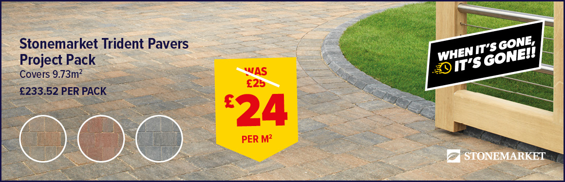 Stonemarket Trident Pavers Project Packs