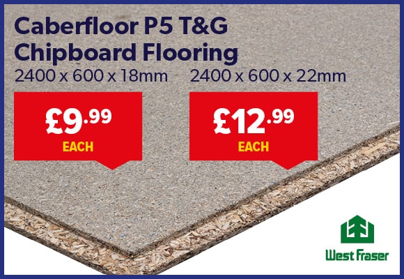 Caberfloor P5 T&G Chipboard Flooring