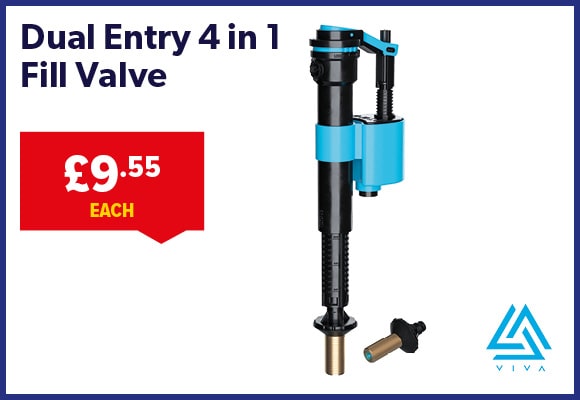 Dual Entry 4 in 1 Fill Valve