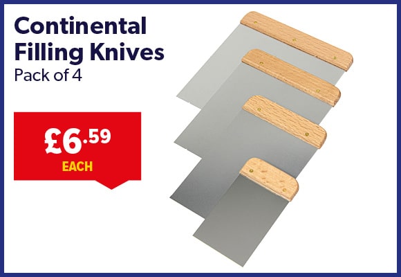 Continental Filling Knives Pack 4