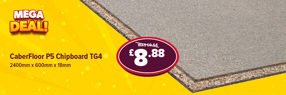 Caberfloor P5 T&G Chipboard 2400 x 600 x 18mm FSC®