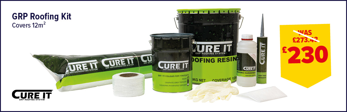 Cure It GRP Roofing Kit