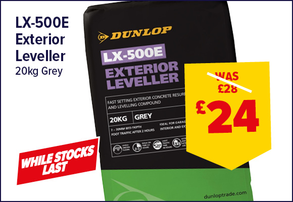 Dunlop LX-500E Exterior Floor Leveller