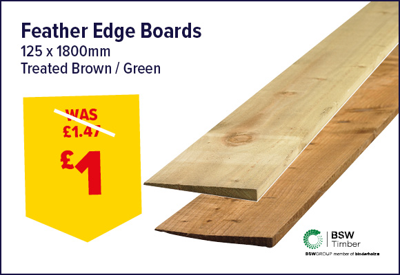 Feather Edge Boards