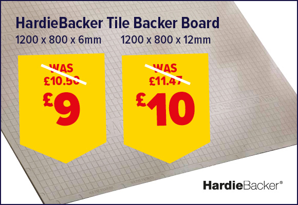 Hardiebacker Tile Backer Board 