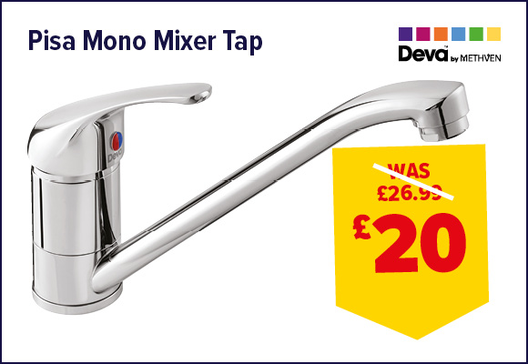 Deva Pisa Mono Kitchen Mixer Tap