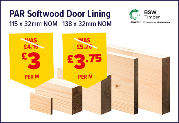 PAR Softwood Door Lining