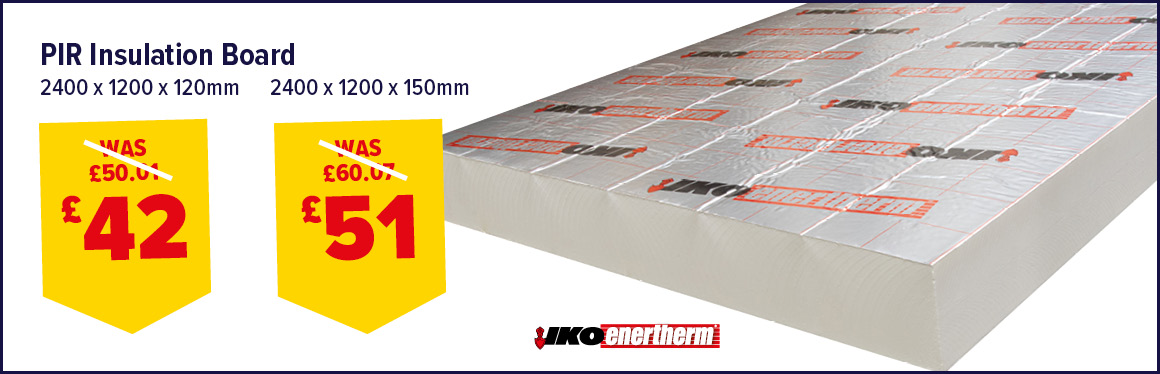 IKO Enertherm PIR Insulation Board 2400 x 1200mm