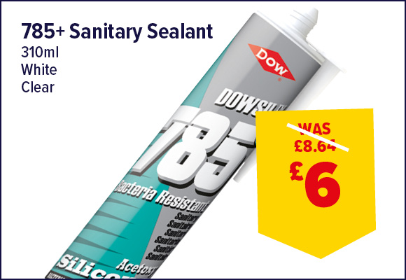 Dow Corning 785+ Sanitary Sealant 310ml