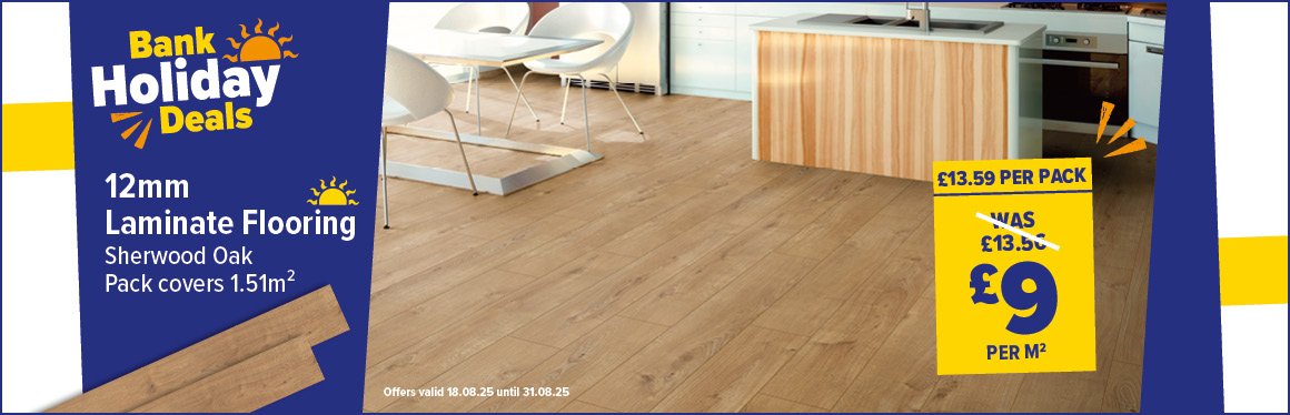 Krono Eurohome Sherwood Oak 12mm Laminate Flooring 1.51m²