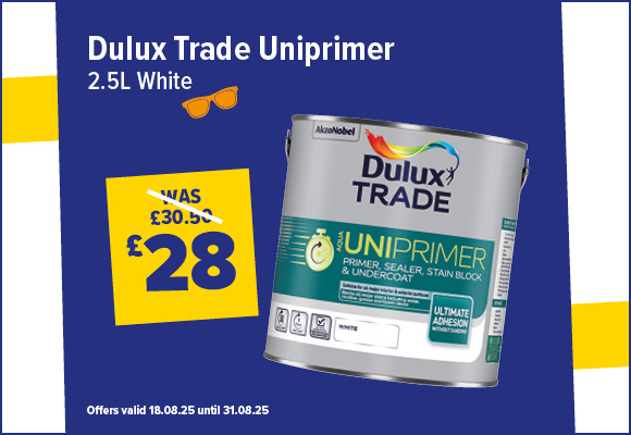 Dulux Trade White Aqua UniPrimer 2.5L