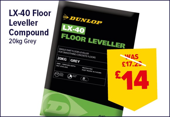Dunlop LX-40 Levelling Compound 20kg