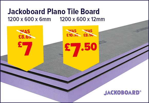 Jackoboard Plano Insulated Tile Backer Board 