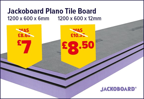 Jackoboard Plano Insulated Tile Backer Board 