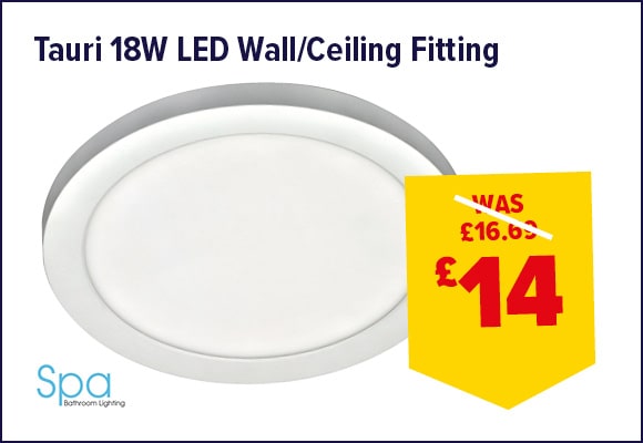 LED Wall/Ceiling Fitting