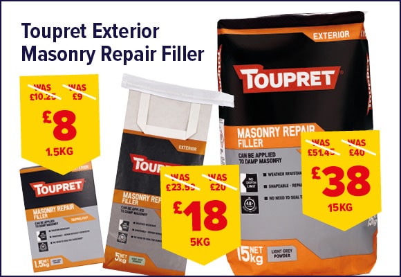 Toupret Exterior Masonry Repair Filler