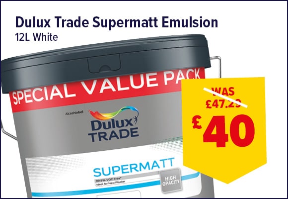 Dulux Trade Supermatt White Emulsion