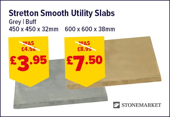 Stonemarket Stretton Utility Slab 