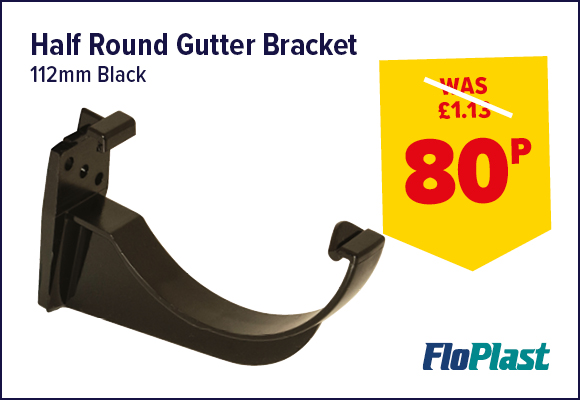 FloPlast Half Round Gutter Bracket