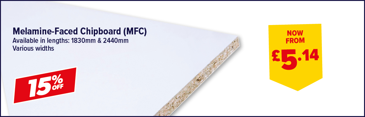 Melamine-Faced Chipboard (MFC) Shelving