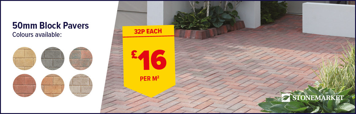 Pavedrive 50mm Pavers