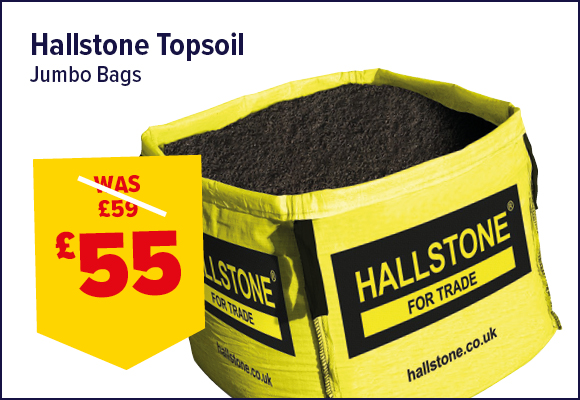 Hallstone Blended Loam Top Soil Bulk Bag